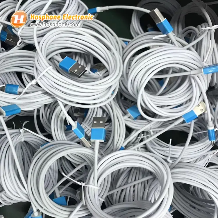USB-кабель для зарядки и передачи данных, 6 футов, 2 м, для iphone x 8 7 6 6s plus, совместим с кабелем ios 13