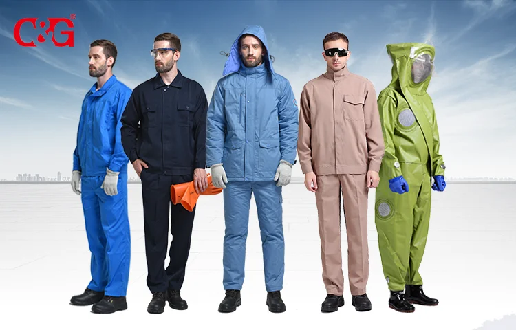 Winter Workwear Jacket Safety Coats Nomex/FR Cotton Fabric