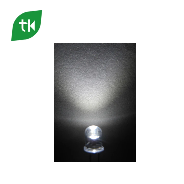 High reliability and long life 1.5v 3mm led diode