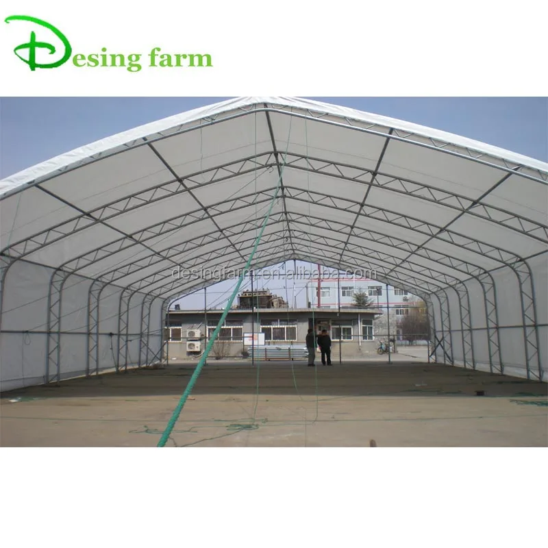 cheap industrial metal fram structure tent for storage