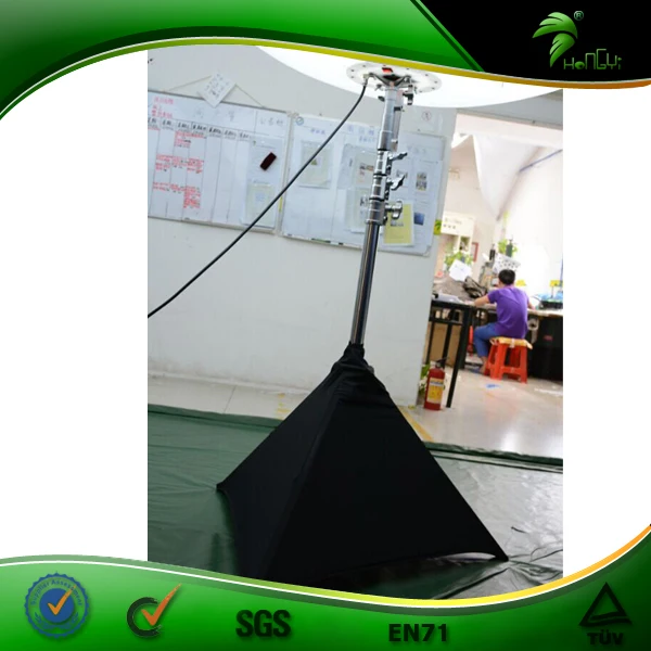 2021 Hot Sale Inflatable Tripod Atand Light Balloon Inflatable Led Stand Balloon Led balloon For Advertising
