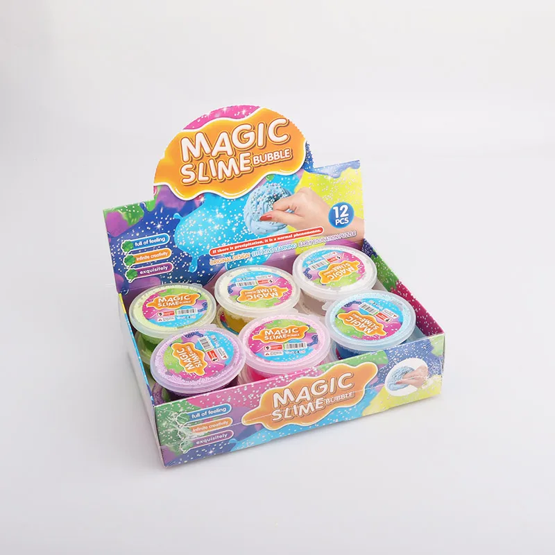 2019 Brand new magic non toxic diy crystal putty slime kit