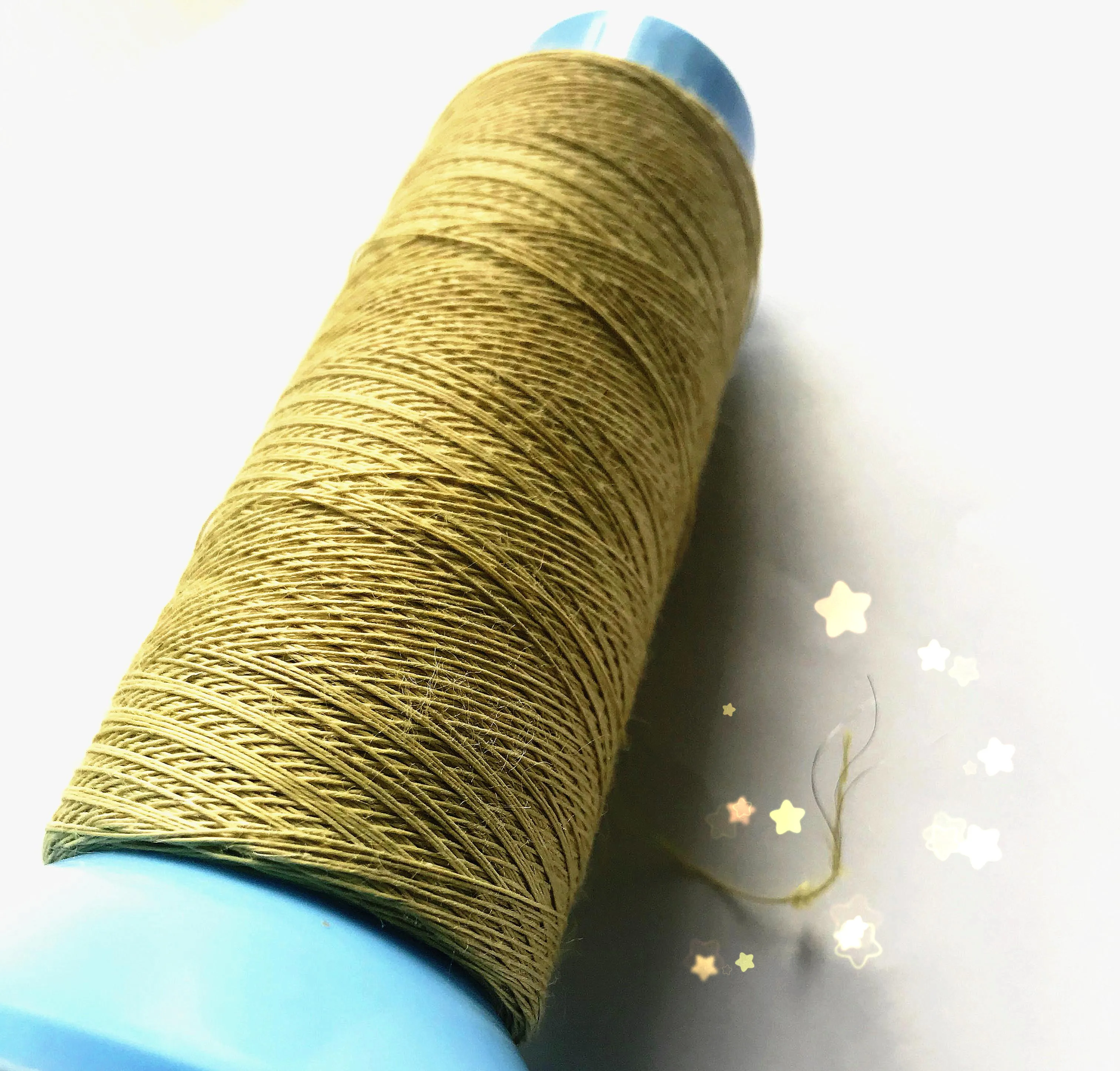 High Tenacity Flame Retardant Para Aramid Stainless Steel Core Yarn For Cut Resistant Glove