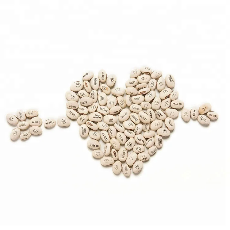 100% Growth Rate Novel English Magic Bean, Real Time Picture White Color Jack Bean