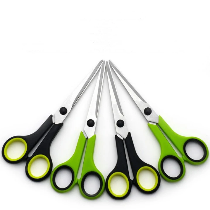 Yangjiang Scissors 6 inch Student Scissors Office Scissors PP+TPR Handle