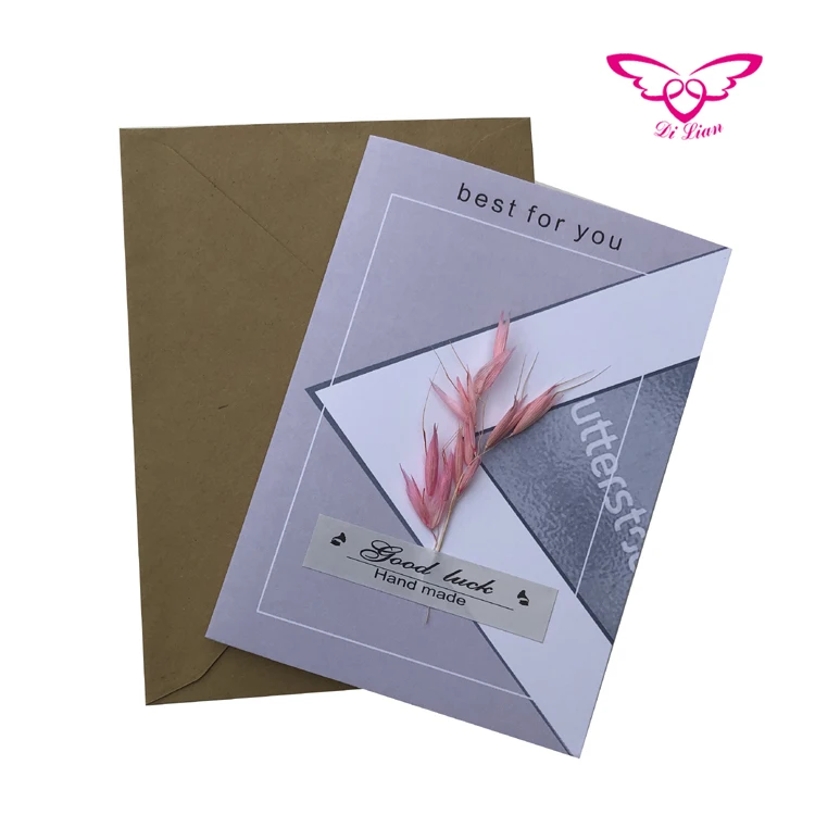 Dried Oats Stem Best For You Anniversary Cards