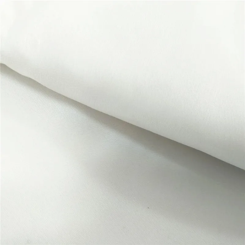 White bleached cotton cloth 32S 140TC fabric 100 cotton fabric prices