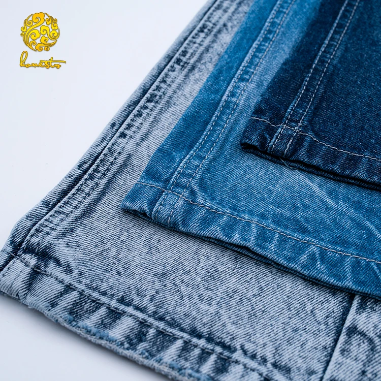 Foshan manufacture 100% cotton denim fabric for shirts