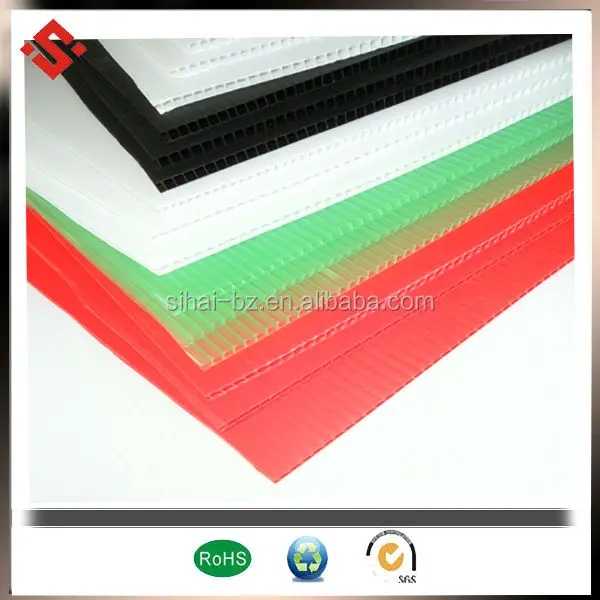 
3mm 5mm printing polypropylene pp plastic core flu core flute 