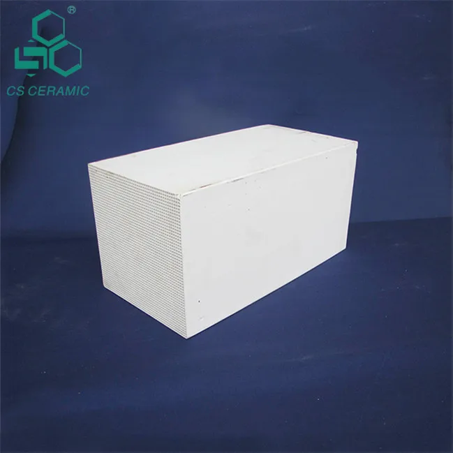 Алюминиевый фарфор сотовые керамические регенератор для rto RCO