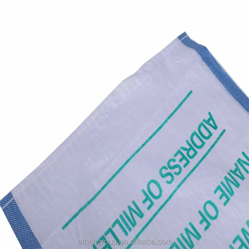 2024 10kg 50kg 25kg 50lbs 5kgs High bean polystyrene bag filling pp woven bag for sugar rice flour seed feed charcoal carbon BBQ