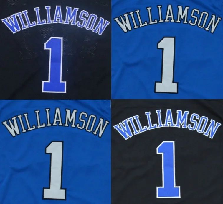 Customized Zion Williamson #1 Best Quality Stitched Jerseys
