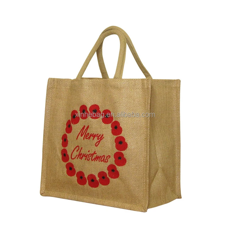 Jute shopping bag