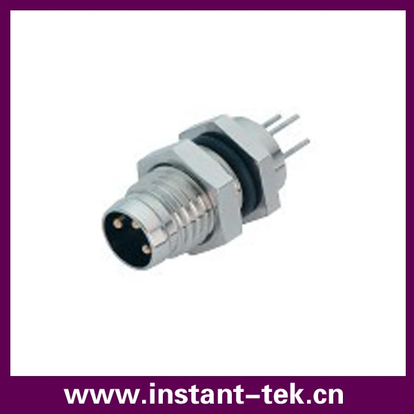 INST M8 6-контактный разъем панели мужчина