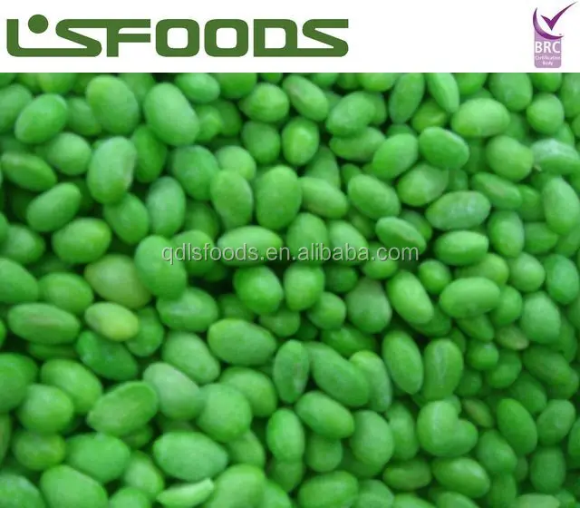 
New Frozen green edamame shelled mukimame Taiwan green Soybean 