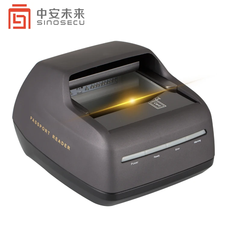 sinosecu passport reader scanner OCR MRZ epassport scanner  with free SDK system integrate