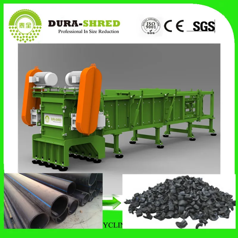 Taiquan Paper Shredder Blades Prices Double Shaft Shredder Molino De Plastic