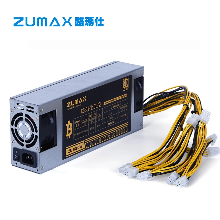 93% efficiency GPU power 1800w 2000w 2600W 3000w gpu power supply