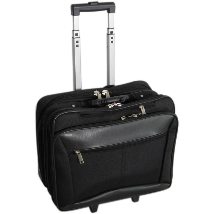 High Quality Trolley Laptop Bag Rolling Briefcase for work or Business Trip