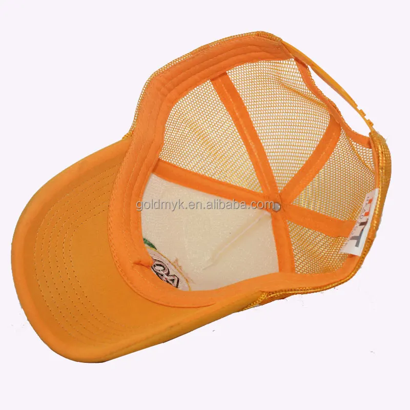 Foam and mesh trucker cap with rope