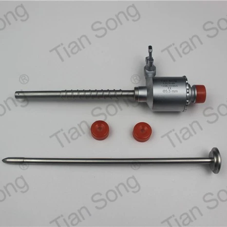 Medical laparoscopic trocars(Stainless steel/Threaded)