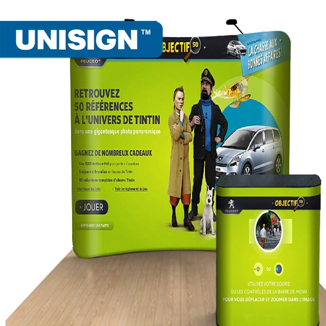 100% polyester knitted fabric for direct and transfer print fabric for display system