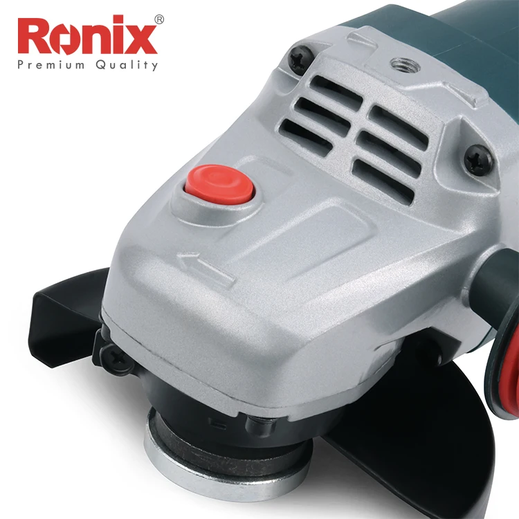 Угловая мини-шлифовальная машина Ronix 3165 с длинной ручкой 125