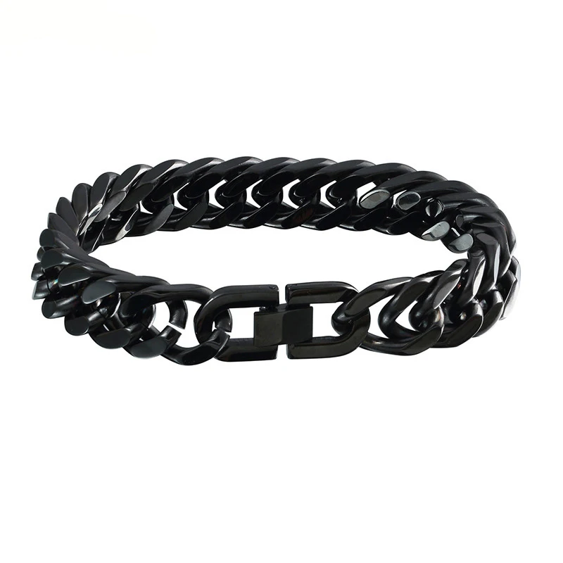 Factory price cuban wholesale mens stainless steel bracelets, bracelet hand chain for men