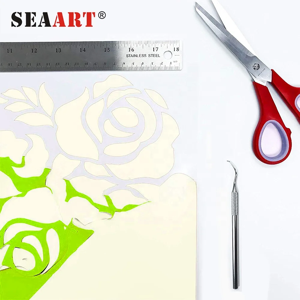 Seaart S929 Neon Fluorescent Nice Green Matt Colors Wholesale Factory Heat Transfer Vinyl For USA Market Only