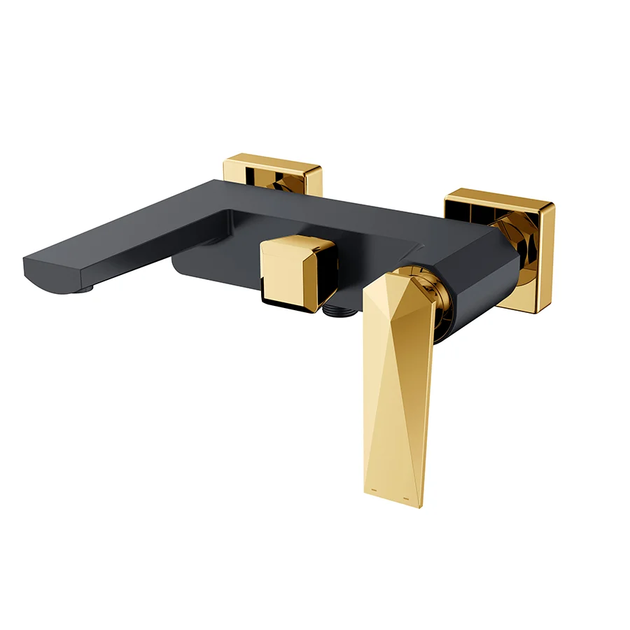 
GLLON bathroom sanitary upc shower brass wall mounted faucet valve mixers taps 