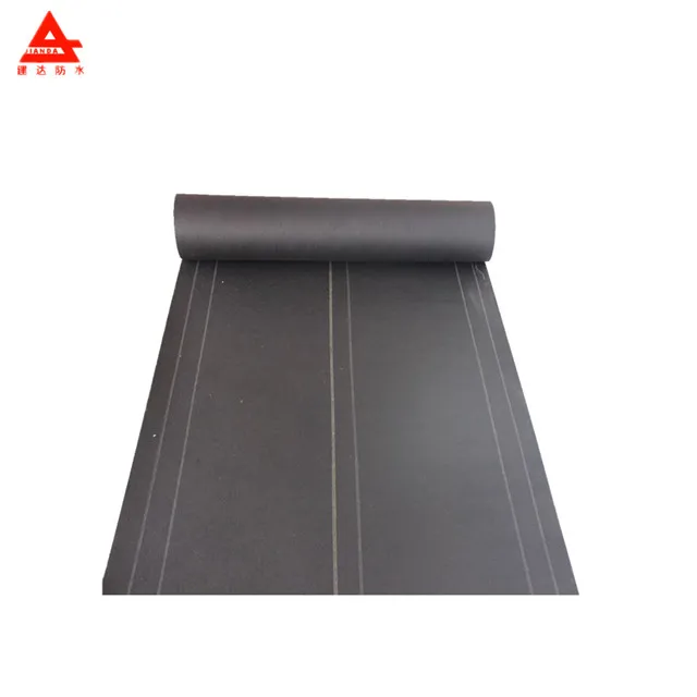 Construction bitumen impregnated waterproof asphalt tar paper price under roof tiles