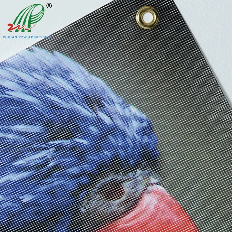 Custom Outdoor Air Mesh Advertising Banner