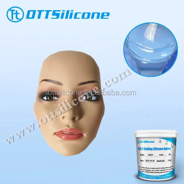 Eco-friendly liquid silicone rubber raw material for mask making/artificial leg casting