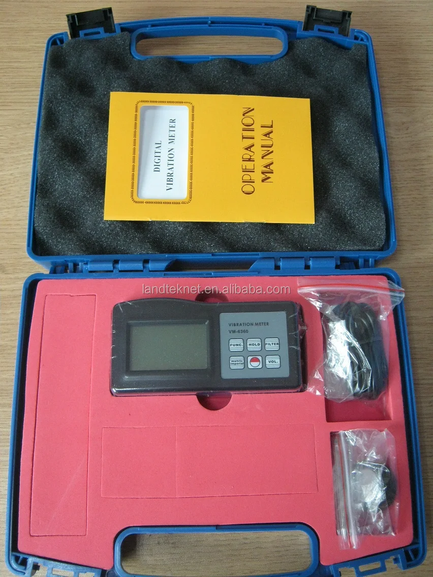 Manufacturer LANDTEK Vibration Measuring Tester Measuring Instrument VM-6360