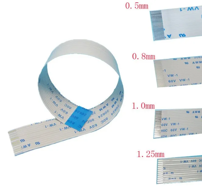 Гибкий плоский кабель FPC FFC 22Pin 0,5 мм с длиной 30 см с одинаковой стороны