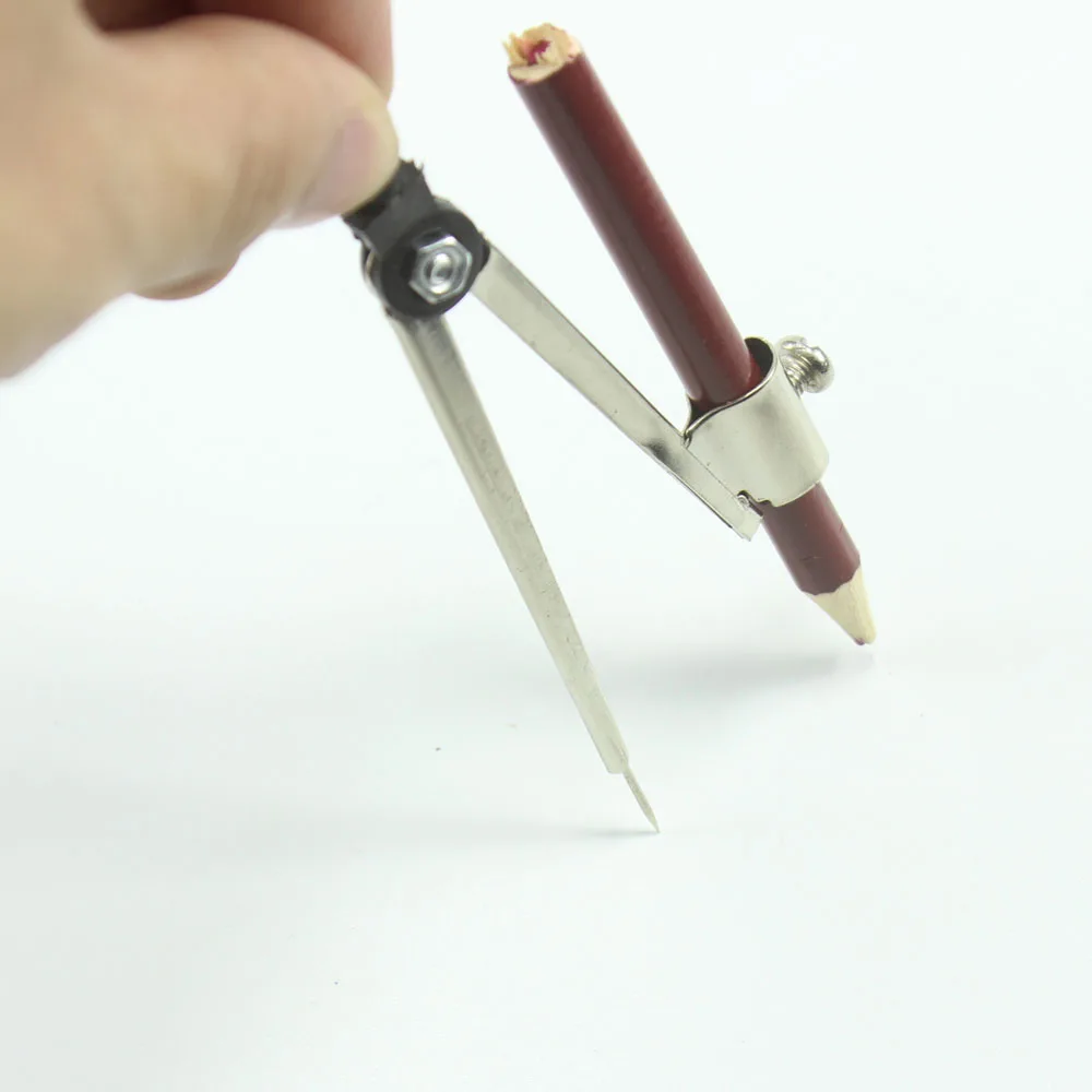 Hot sale single metal compass with pencil