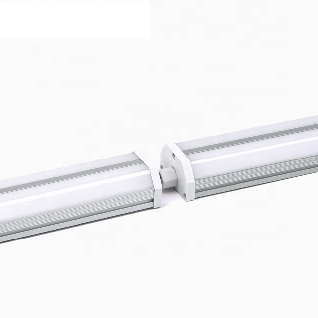 ETL DLC соединяемый двойной T5 Светодиодный линейный светильник 4 фута 1200 мм 30 Вт Светодиодный светильник для магазина