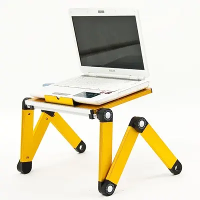small lightweight portable aluminum  Recliner laptop table for bed/sofa