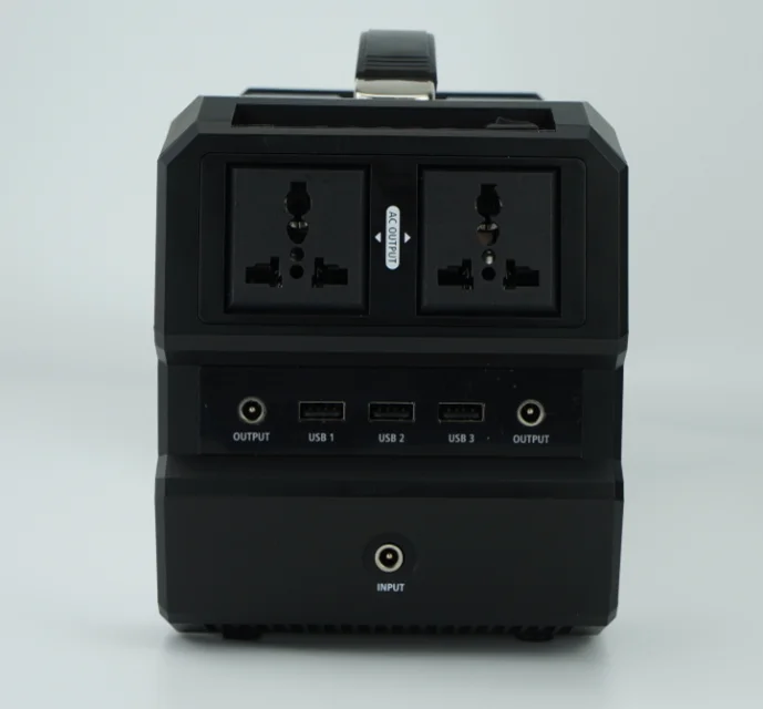 400w portable solar generator dc ac power inverter 110v 220v