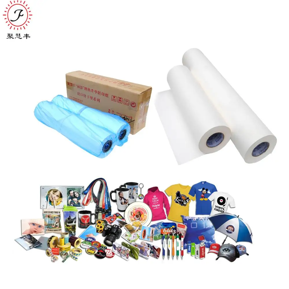 
paper material type and textile application transfer paper 70g sublimation paper 