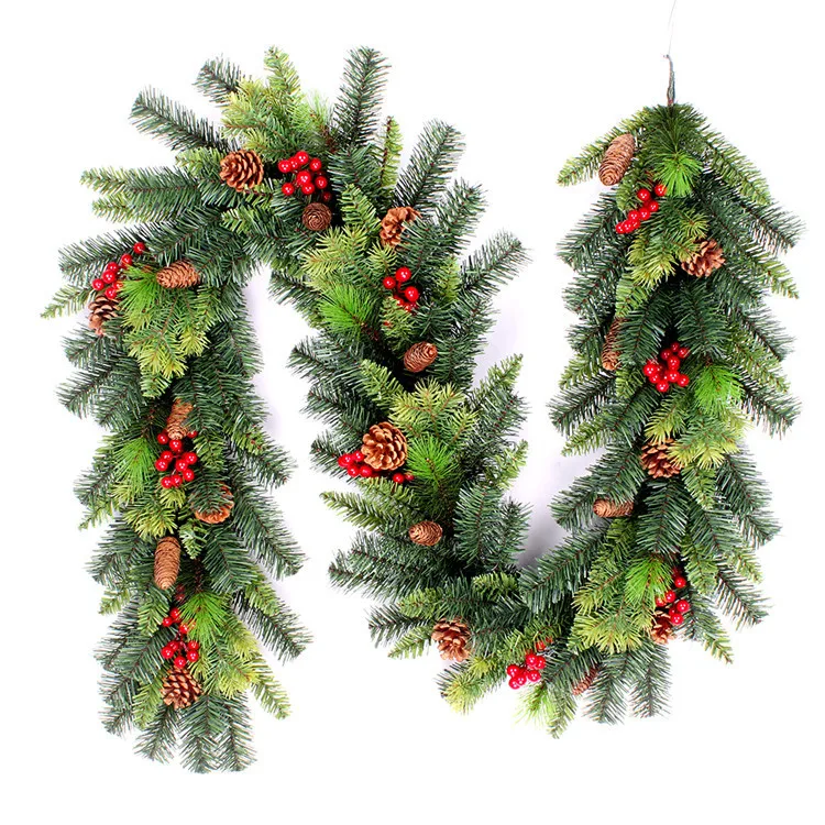 Wholesale High Quality New Fashion christmas pine Garland decorative