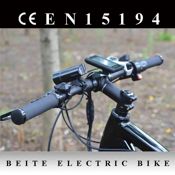 Fast Speed Electric Bicycle Lithium Battery CE LCD Display 48V Rear Hub Motor Aluminum Alloy Intelligent Controller 7 Speed 750W