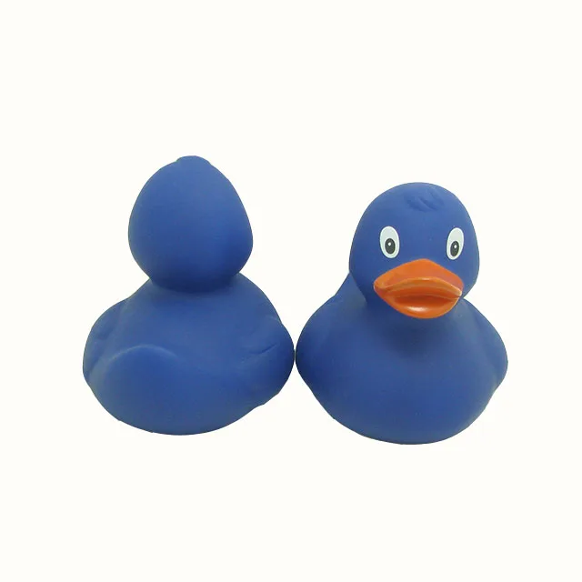 custom rubber bath blue duck toys soft rubber bath toy lovely Vinyl floating bath toy for kids