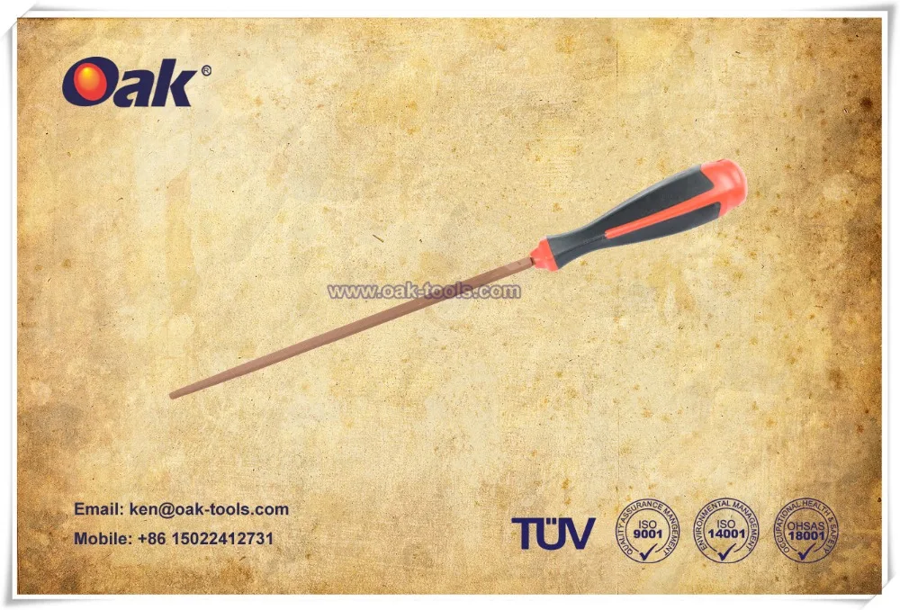 Бериллиевая Медь 380 ММ SECOND-CUT ТРЕУГОЛЬНИКА ФАЙЛ С РУЧКОЙ (SINGLE CUT)