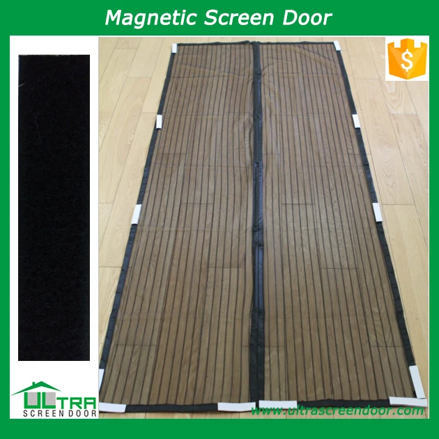Heavy duty Mesh Anti Mosquito Net Reinforced Magnetic Fly screen door