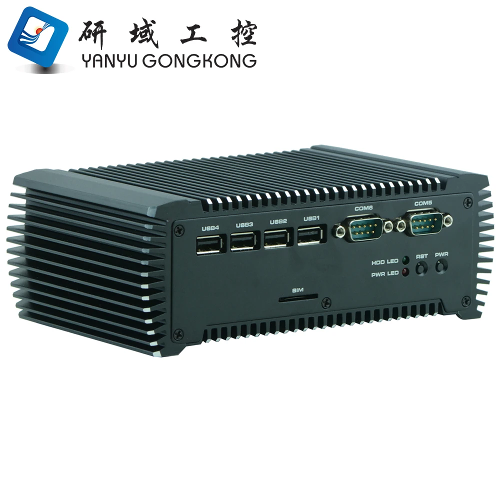 B28Z Atom N2800 процессор двойная LAN безвентиляторная промышленная компьютерная