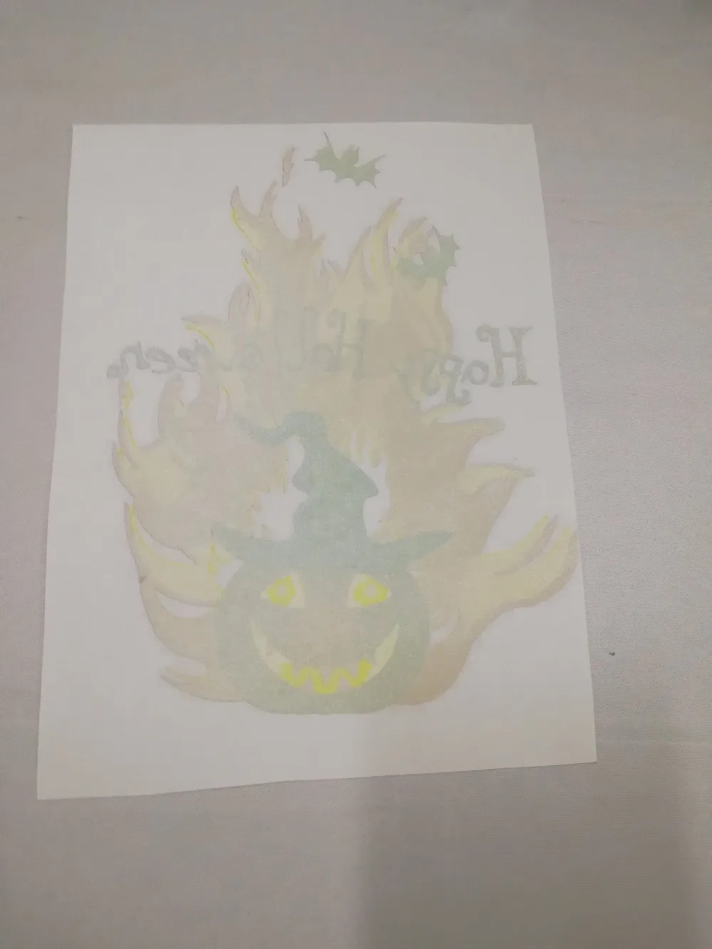 
Dark Laser Transfer paper with O ki no need cut self weeding for transfer printing 