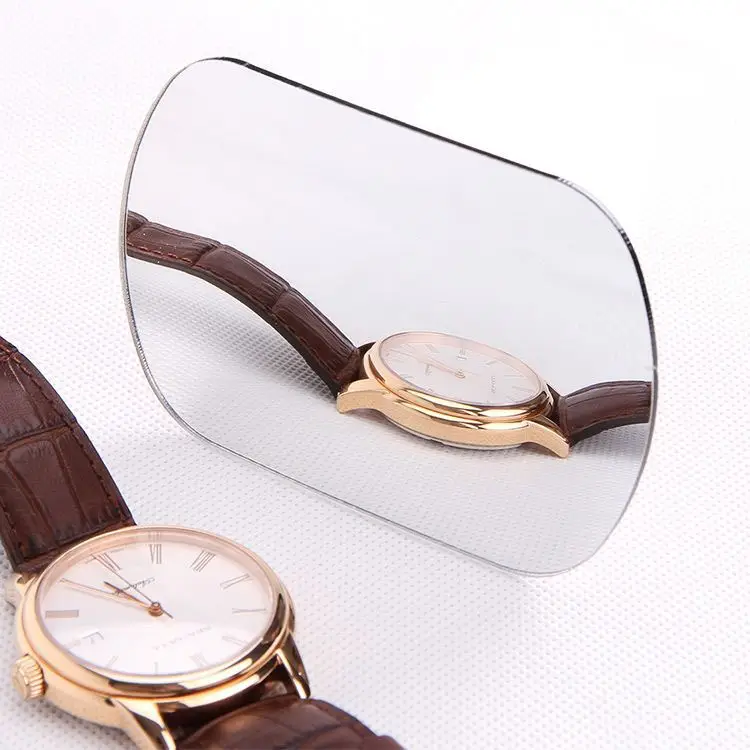 Pretty Crystal Acrylic Convex Mirror,round Acrylic Centerpiece Mirror