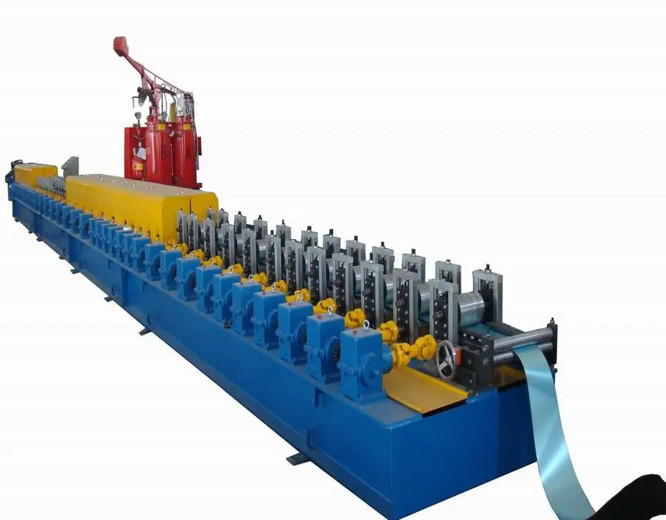 Fireproof Security Shutter Door Machine pu rolling shutter door roll forming machine