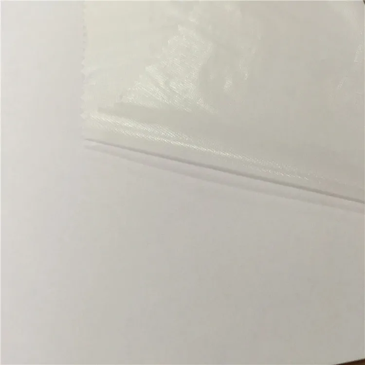 
100% PVA cold water soluble film for embroidery backing/garment backing 
